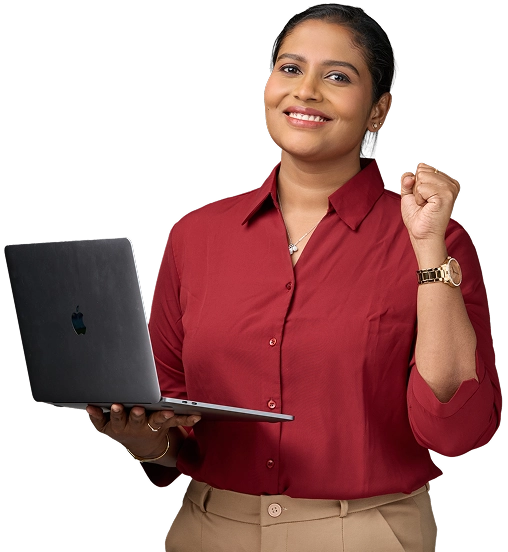 Smiling Woman Trader 1